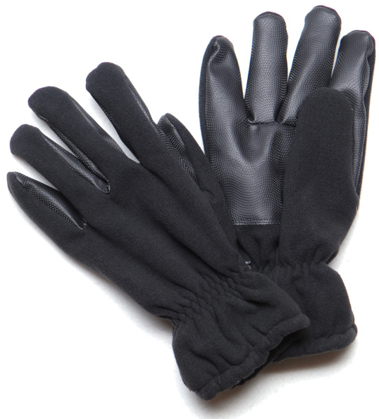 Fleece-Handschuhe "Alpina" - schwarz